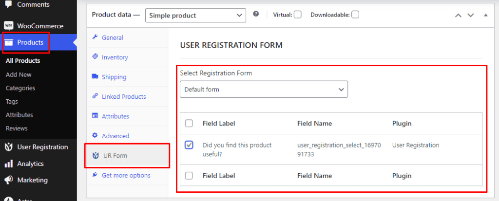 User Registration - WooCommerce